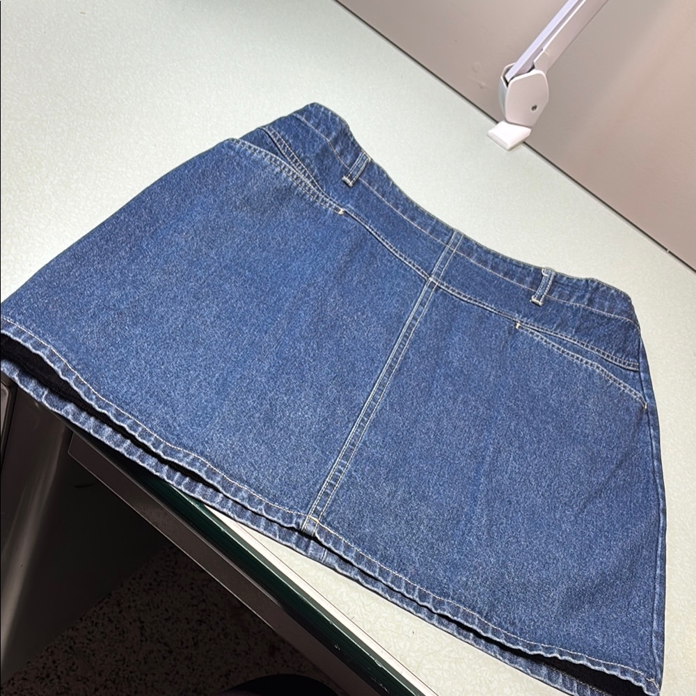 Denim Blue Skirt